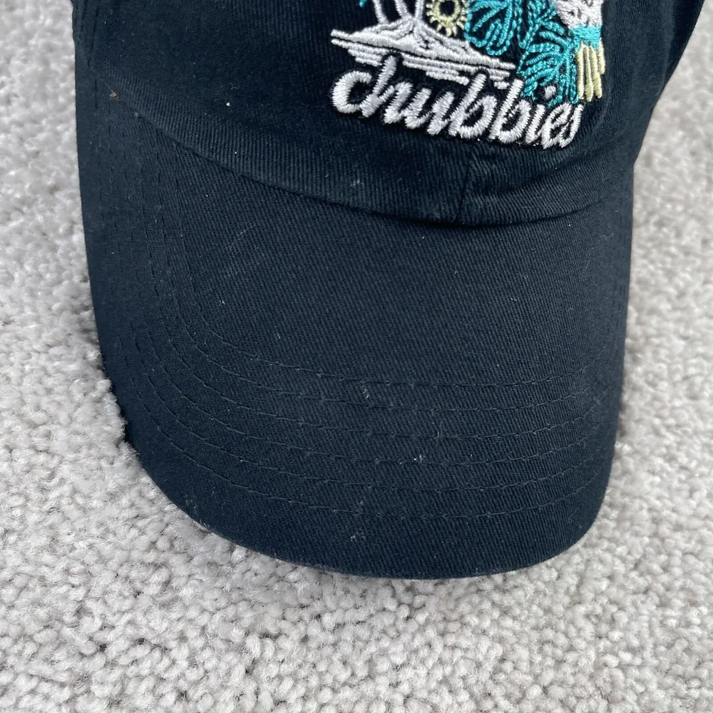 Chubbies Hat Cap Mens‎ Strapback Black Toucan Beach Tropical Embroidered Logo